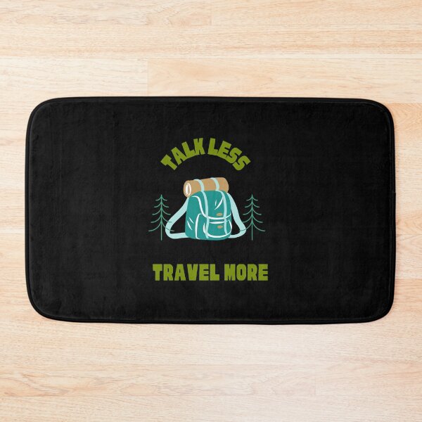 Item preview, Talk Less Travel More designed and sold by MotionWaves.