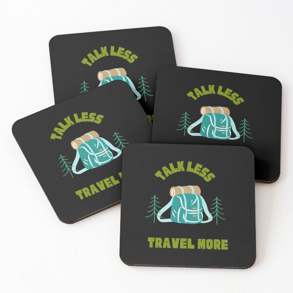 Item preview, Talk Less Travel More designed and sold by MotionWaves.