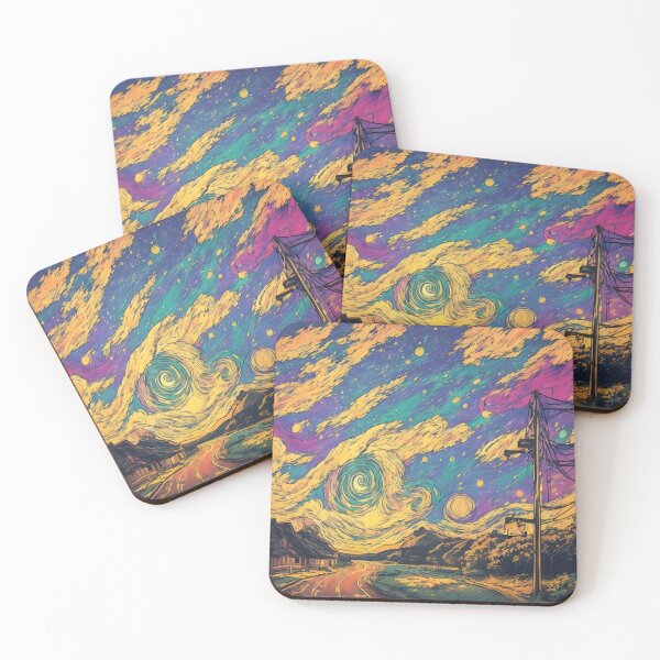 Item preview, Multi-colored sky designed and sold by HipoArt10401.
