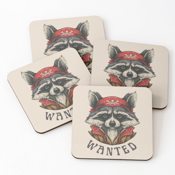 Item preview, Pirate raccoon  designed and sold by Hemlawit.