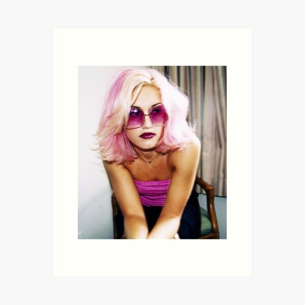 gwen stefani años 90 pelo rosa