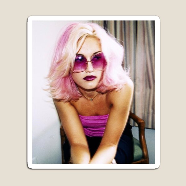 gwen stefani años 90 pelo rosa