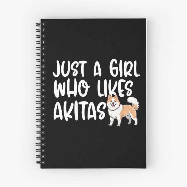 Item preview, Just A Girl Who Likes Akitas designed and sold by TheAnimalZ00.