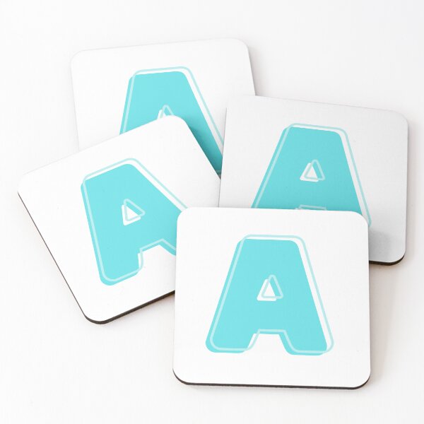 Item preview, Turquoise Initial A Letter designed and sold by g1ckies.