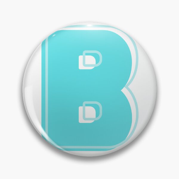 Item preview, Turquoise Initial B Letter designed and sold by g1ckies.