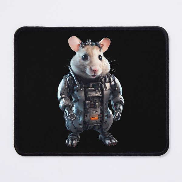 Item preview, Mouse, Hamster, in Cyberpunk costume, Cybernetic Mouse designed and sold by Aquillashop.