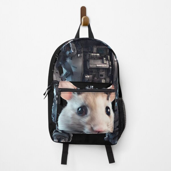 Item preview, Mouse, Hamster, in Cyberpunk costume, Cybernetic Mouse designed and sold by Aquillashop.
