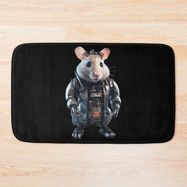 Item preview, Mouse, Hamster, in Cyberpunk costume, Cybernetic Mouse designed and sold by Aquillashop.