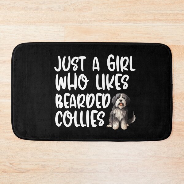 Item preview, Just A Girl Who Likes Bearded Collies designed and sold by TheAnimalZ00.