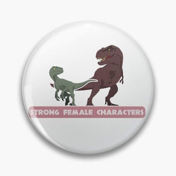 Item preview, Strong Female Characters Jurassic Park designed and sold by peypocalypse.