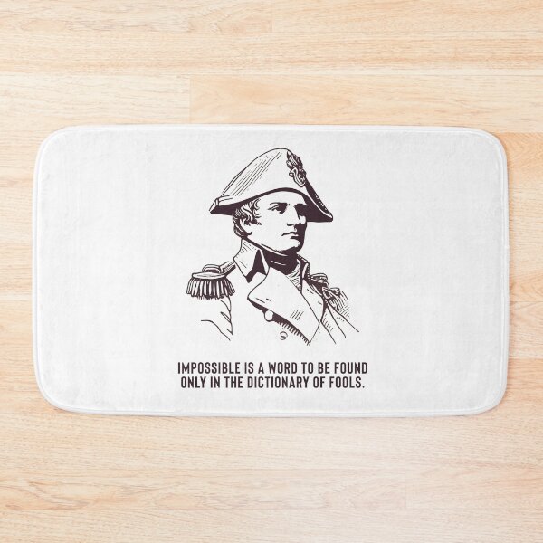 Item preview, Napoleon Movie - Impossible Quote designed and sold by Retro Travel Design.