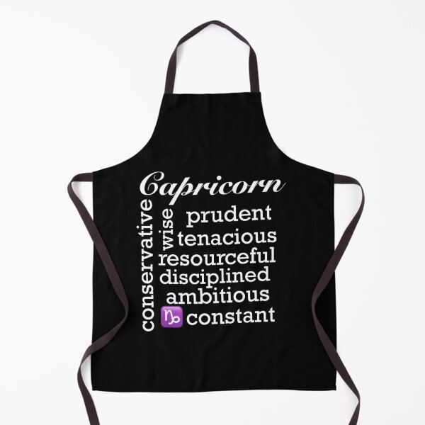 Item preview, Capricorn zodiac sign character traits Black designed and sold by Peace502.