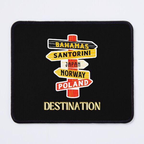 Item preview, Bahamas, Santorini, Japan, Norway, Poland Travel Destination designed and sold by MotionWaves.