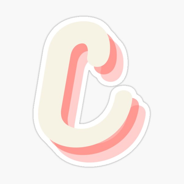 Letter C Stickers for Sale