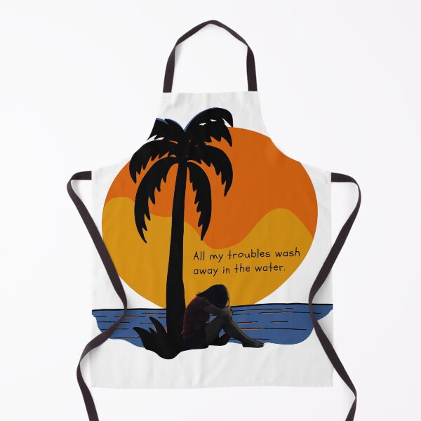 Item preview, Being near the ocean can help feel calmer and more relaxed for some people. designed and sold by attakorn.