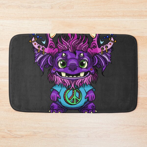 Item preview, Purple Peace Monster designed and sold by Ash Dowdy.