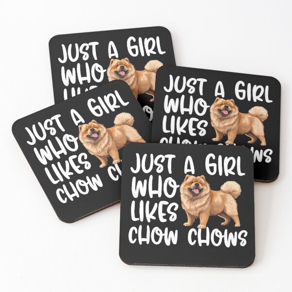 Item preview, Just A Girl Who Likes Chow Chows designed and sold by TheAnimalZ00.