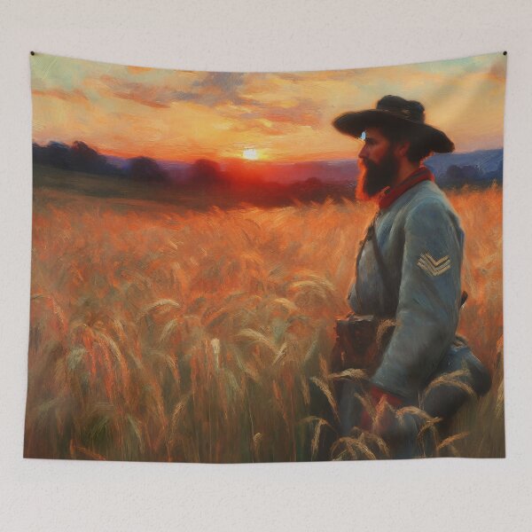 Item preview, The Fields of Elysium - A Journey to Valhalla for a Union Soldier designed and sold by ClassicRetroism.