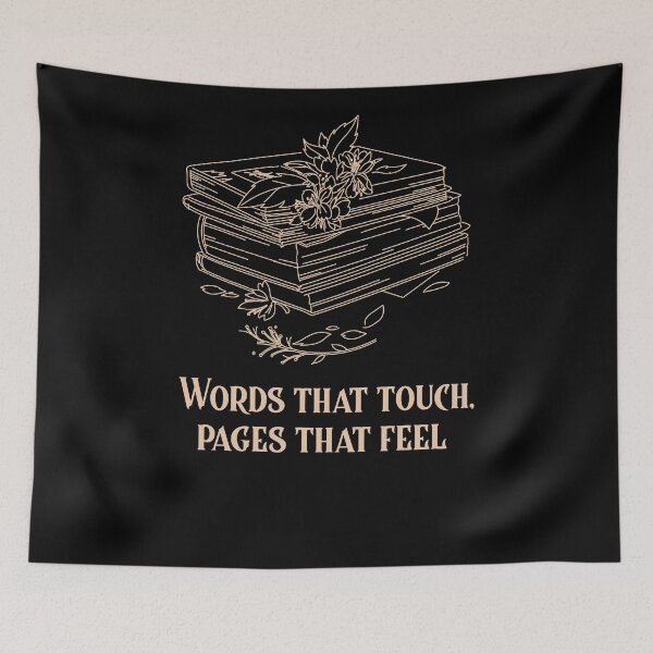 Item preview, Words that touch, Pages That Feel designed and sold by Kamran-Sharjeel.