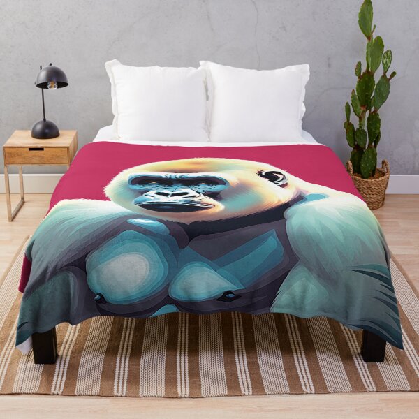 Item preview, The Great White Gorilla designed and sold by RockyRambobo.