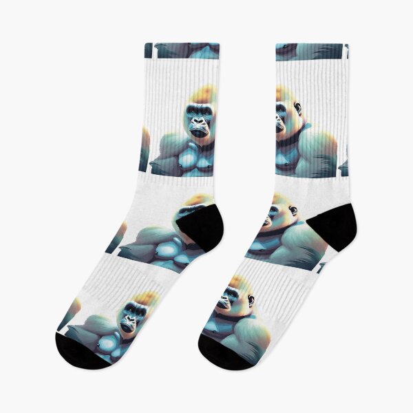 Item preview, The Great White Gorilla designed and sold by RockyRambobo.
