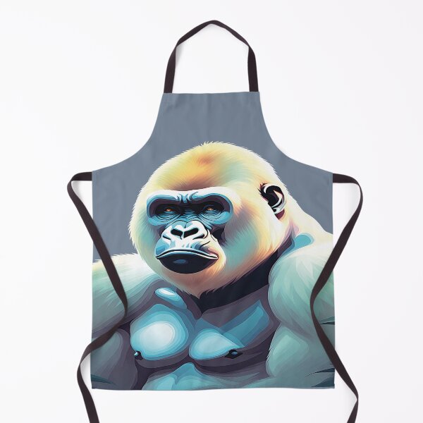 Item preview, The Great White Gorilla designed and sold by RockyRambobo.