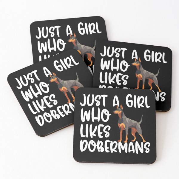 Item preview, Just A Girl Who Likes Dobermans designed and sold by TheAnimalZ00.