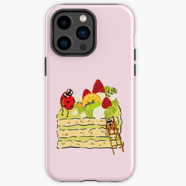 Strawberry Shortcake Garden (Pink) iPhone Tough Case