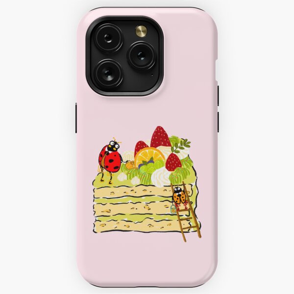 Strawberry Shortcake Garden (Pink) iPhone Tough Case