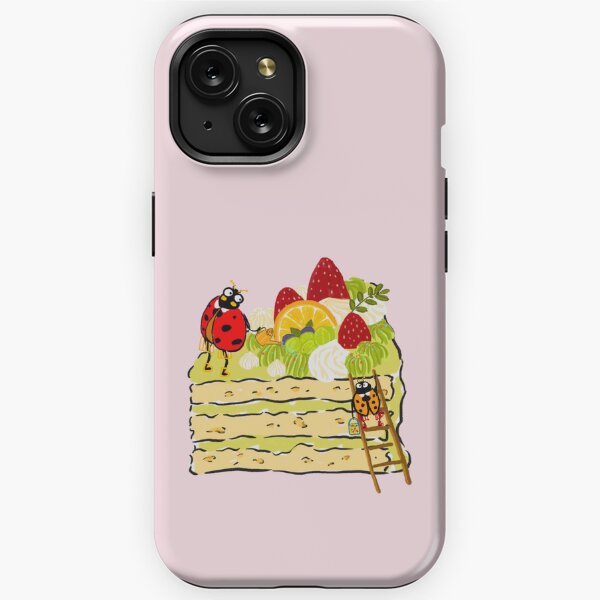Strawberry Shortcake Garden (Pink) iPhone Tough Case