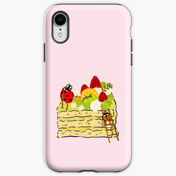 Strawberry Shortcake Garden (Pink) iPhone Tough Case