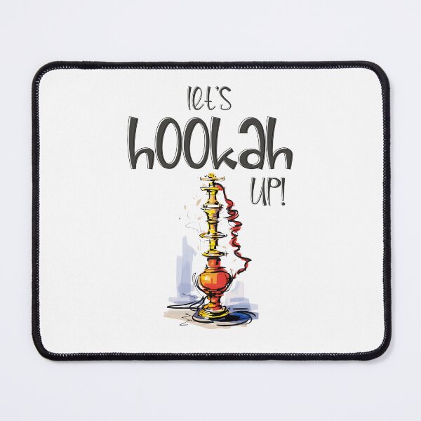 Item preview, Let's Hookah Up - Flirtatious Word Play Shisha Delight Generative AI designed and sold by FUNqoosh.