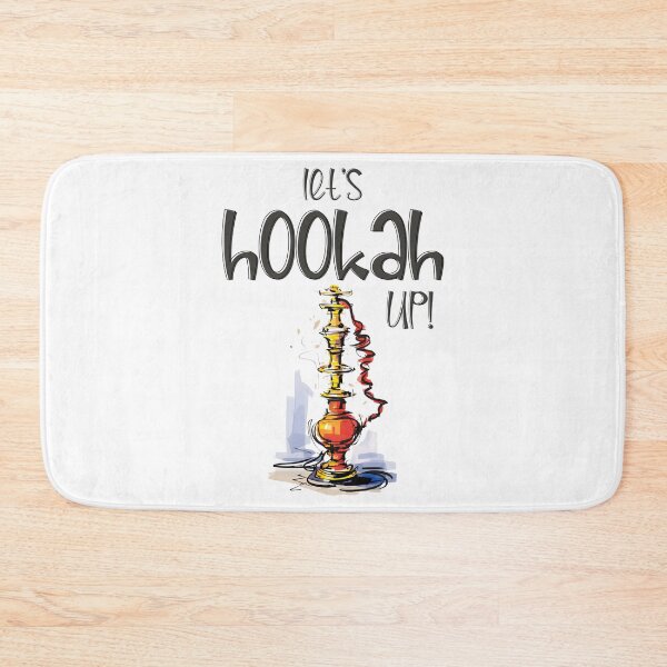 Item preview, Let's Hookah Up - Flirtatious Word Play Shisha Delight Generative AI designed and sold by FUNqoosh.