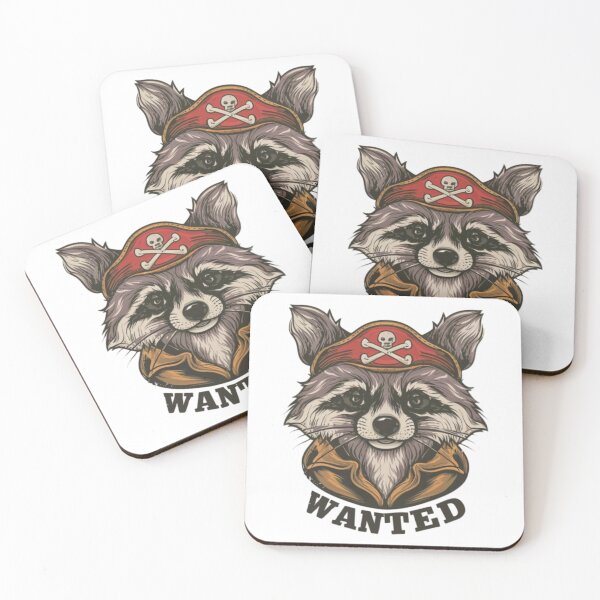 Item preview, Pirate raccoon  designed and sold by Hemlawit.