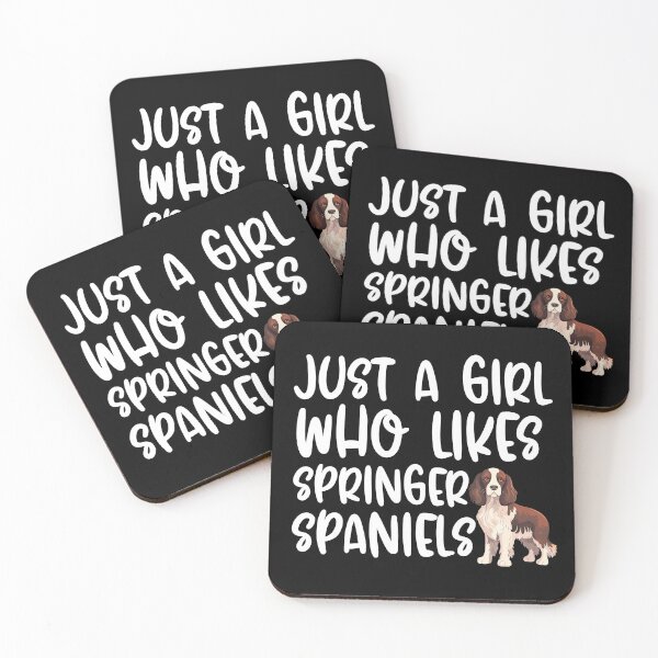 Item preview, Just A Girl Who Likes Springer Spaniels designed and sold by TheAnimalZ00.