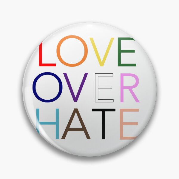 Item preview, Love Over Hate designed and sold by Reidar2020.