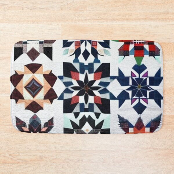 Item preview, vintage siberian Patchwork quilt  designed and sold by Roxburylane.