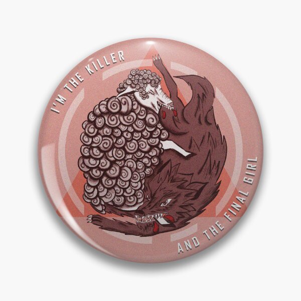 Item preview, the killer & the final girl designed and sold by emeraldvenomart.