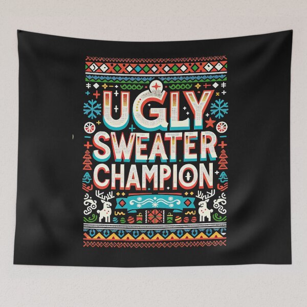 Item preview, Ugly Sweater Champion designed and sold by MAPDDesigns.