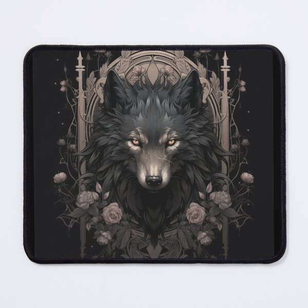 Item preview, Rose wolf designed and sold by Arkaidian.