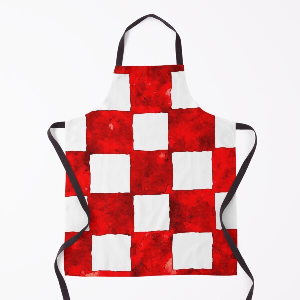 Item preview, Mottles Red and white Chequerboard designed and sold by SoshanaC.
