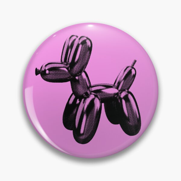 Item preview, Metallic balloon dog halftone designed and sold by Gabriellaxz.