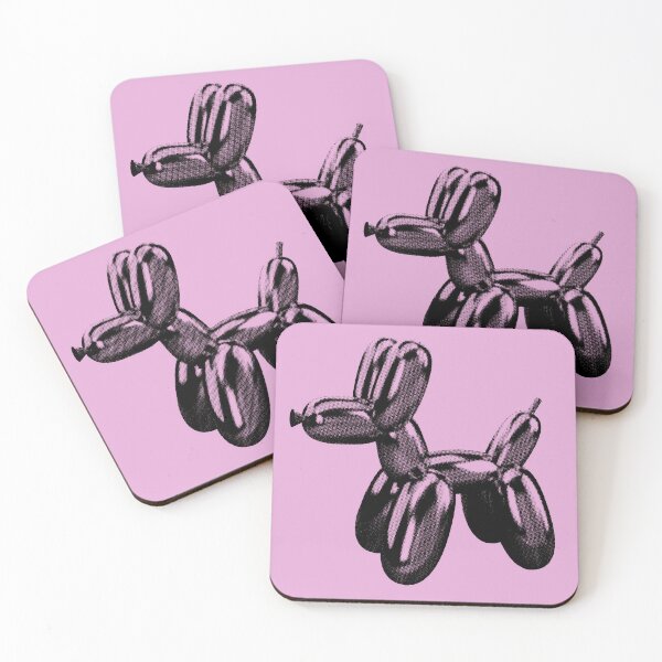 Item preview, Metallic balloon dog halftone designed and sold by Gabriellaxz.