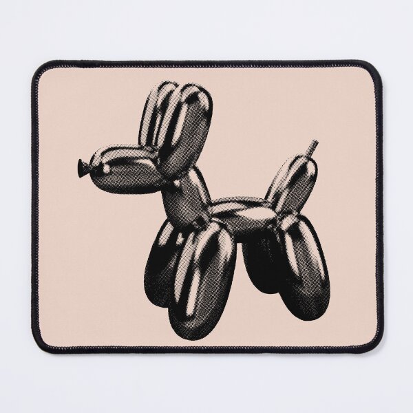 Item preview, Metallic balloon dog halftone designed and sold by Gabriellaxz.