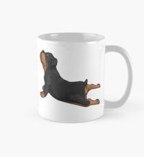 Rottweiler Yoga Pose Mug