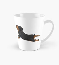 Rottweiler Yoga Pose Tall Mug