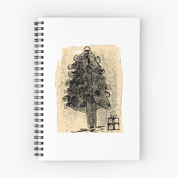 Item preview, Antic holiday Christmas tree  designed and sold by Tonyasartprints.