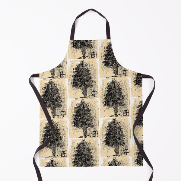 Item preview, Antic holiday Christmas tree designed and sold by Tonyasartprints.