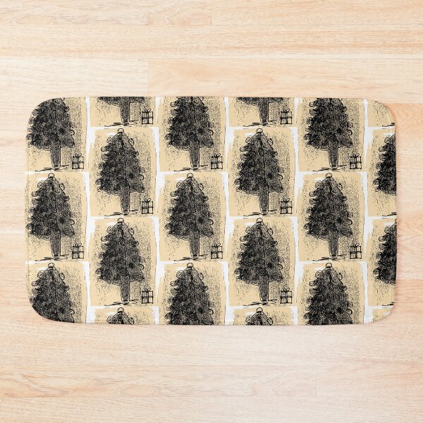 Item preview, Antic holiday Christmas tree  designed and sold by Tonyasartprints.