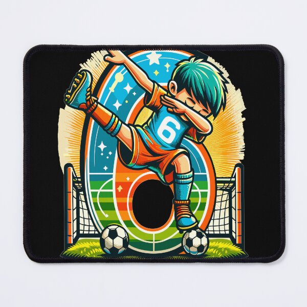 Item preview, 6 Year Old Boy Soccer Birthday Shirt Idea designed and sold by druckfun.